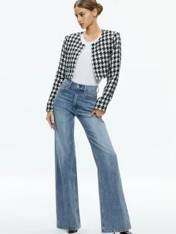 KIDMAN TWO-FER TWEED JACKET