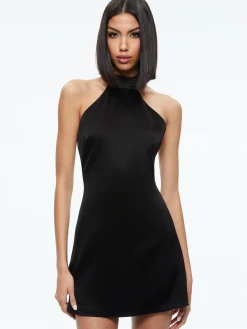KOI HALTERNECK MINI DRESS