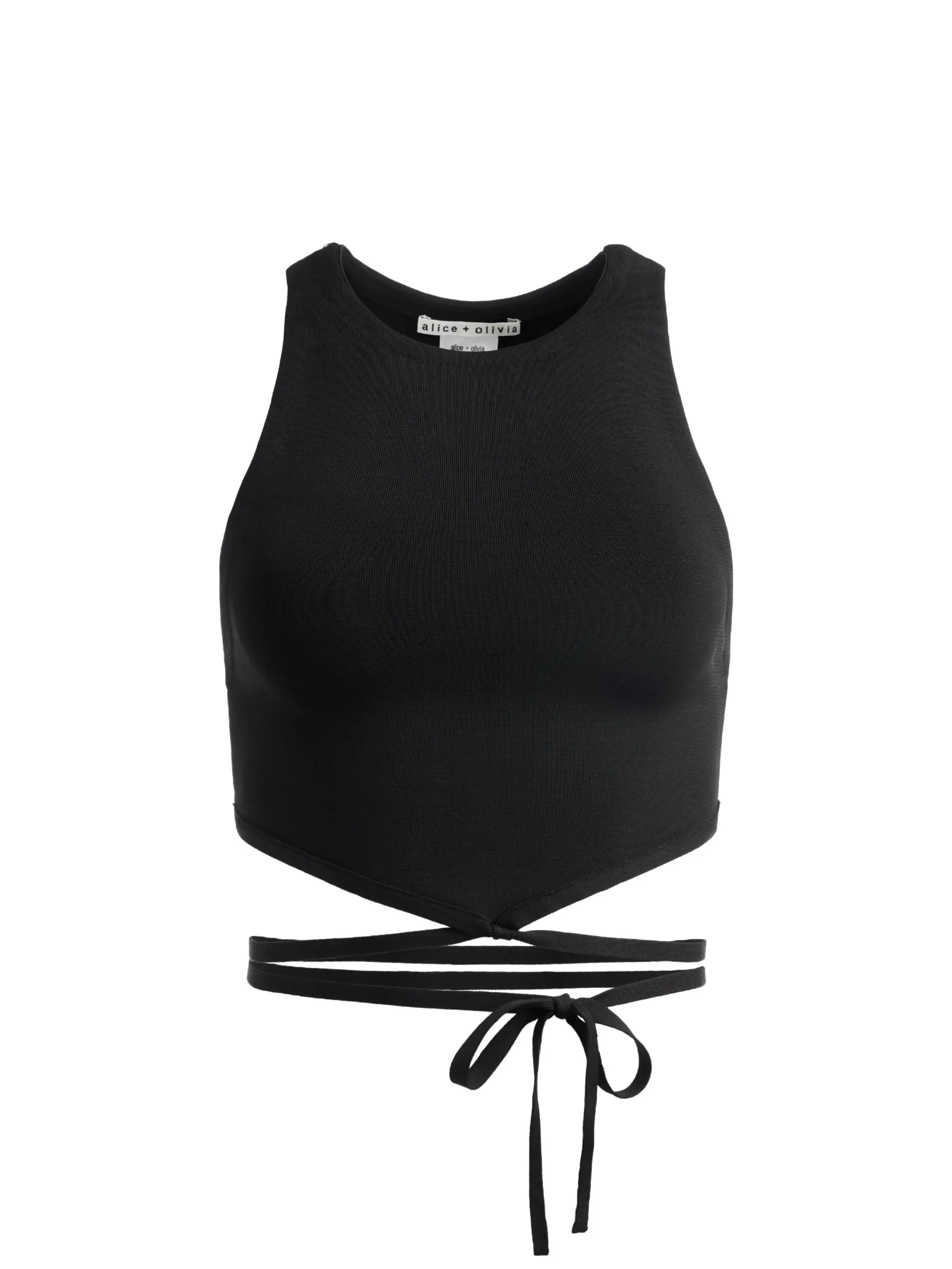 LATIA STRAPPY TIE WAIST KNIT TANK