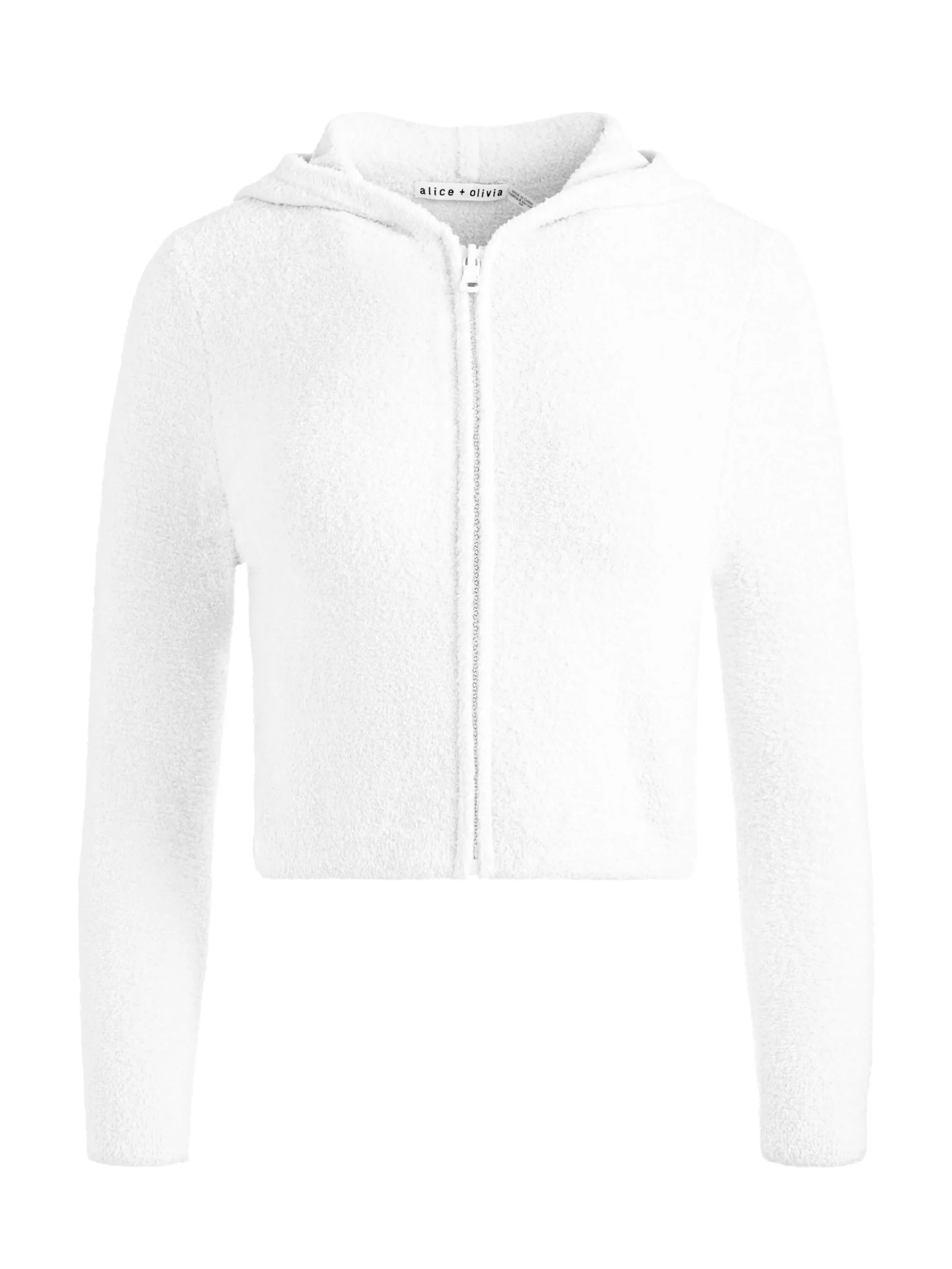LIDELL CROPPED ZIP UP HOODIE