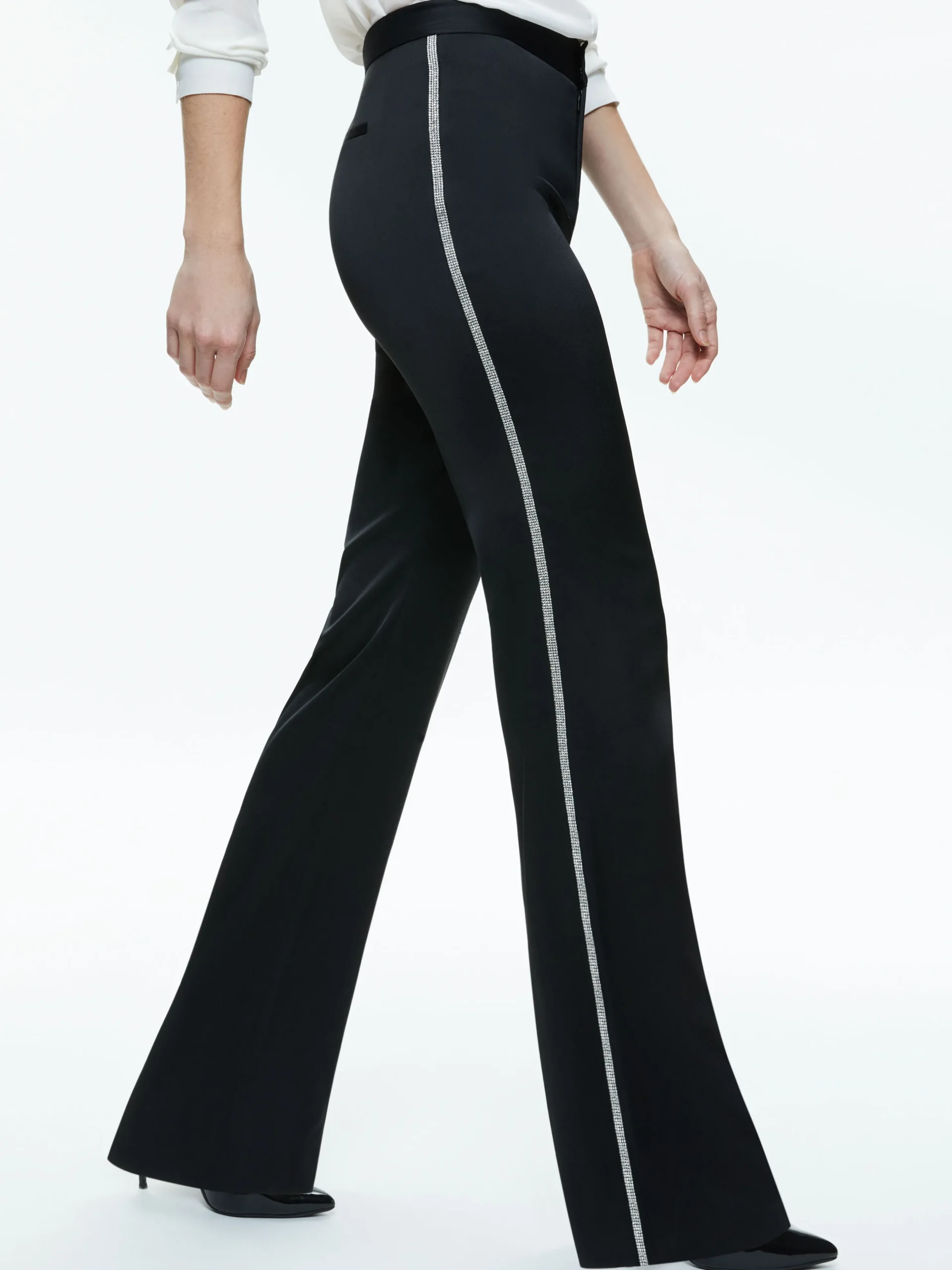 LIVI EMBELLISHED SIDE STRIPE PANT