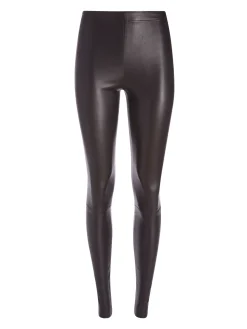MADDOX SIDE ZIP LEATHER LEGGING