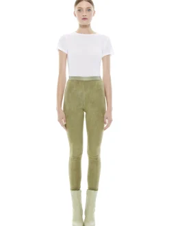 MADDOX SUEDE COMBO LEGGING