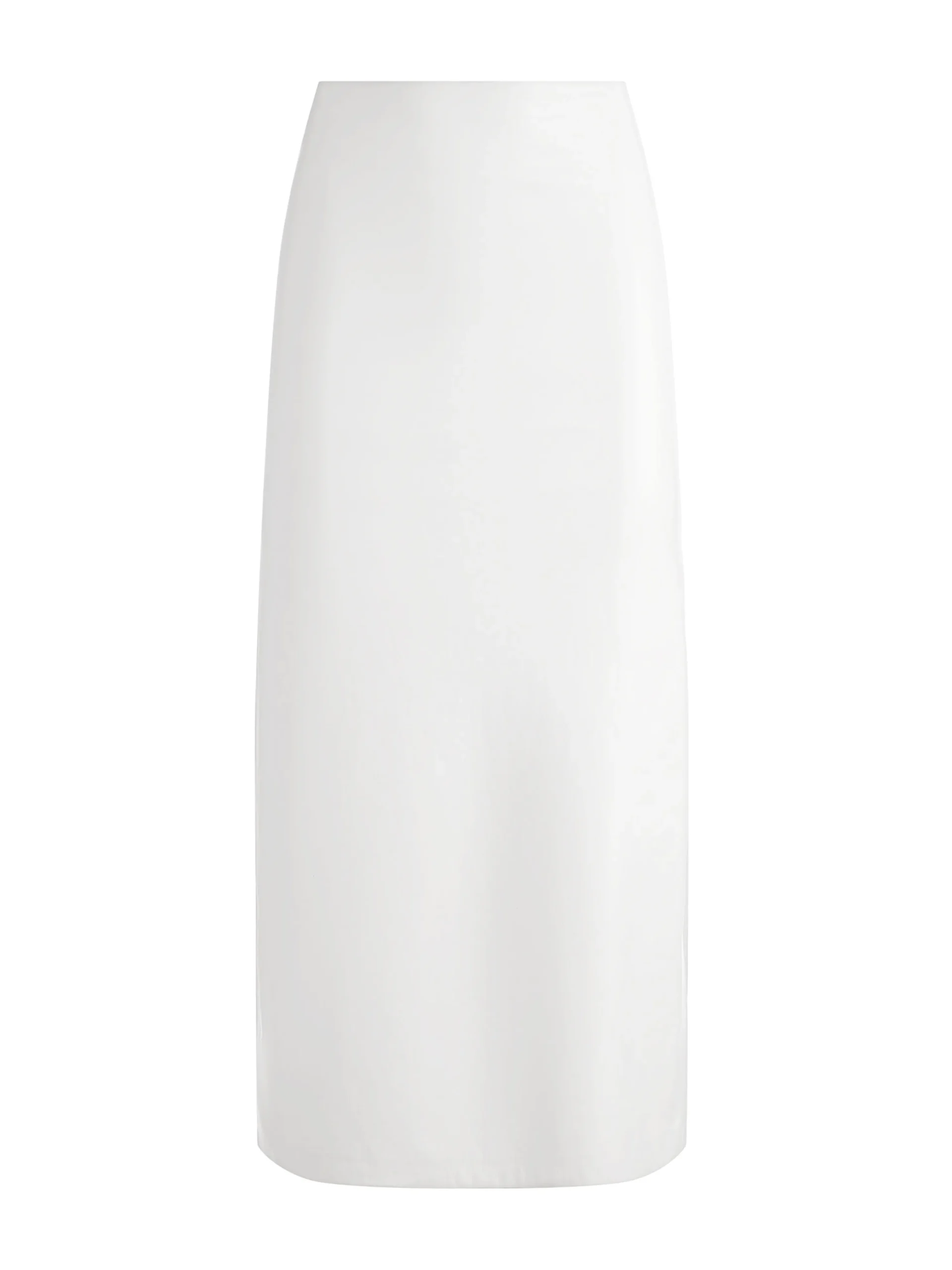 MAEVE VEGAN LEATHER MIDI SKIRT
