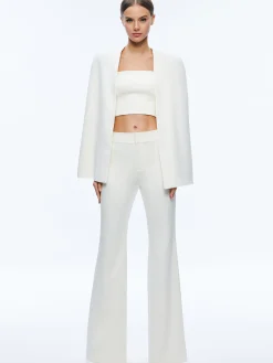MARICA SQUARE NECK CAPE TOP