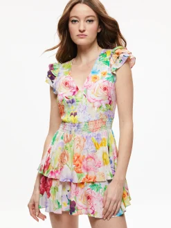MARISKA RUFFLE SKORT ROMPER