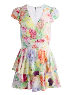 MARISKA RUFFLE SKORT ROMPER