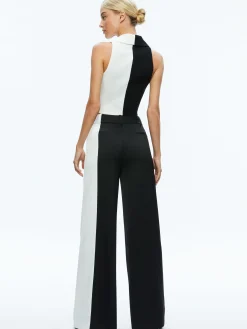 MERI COLOR BLOCK BLAZER TOP