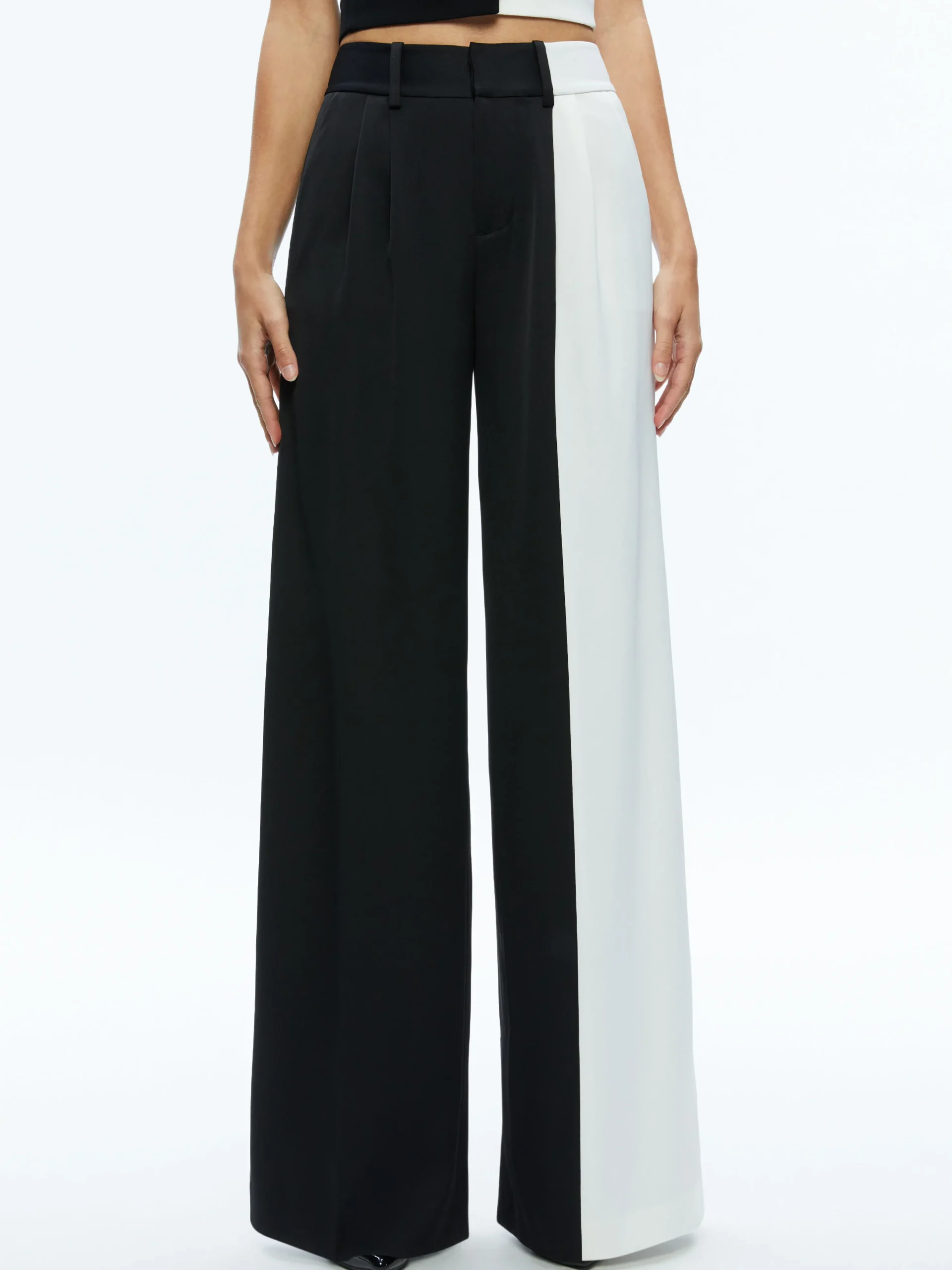 MERI COLOR BLOCK BLAZER TOP + POMPEY COLOR BLOCK PANT