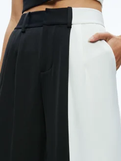 MERI COLOR BLOCK BLAZER TOP + POMPEY COLOR BLOCK PANT