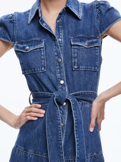 MIRANDA MAXI DENIM DRESS