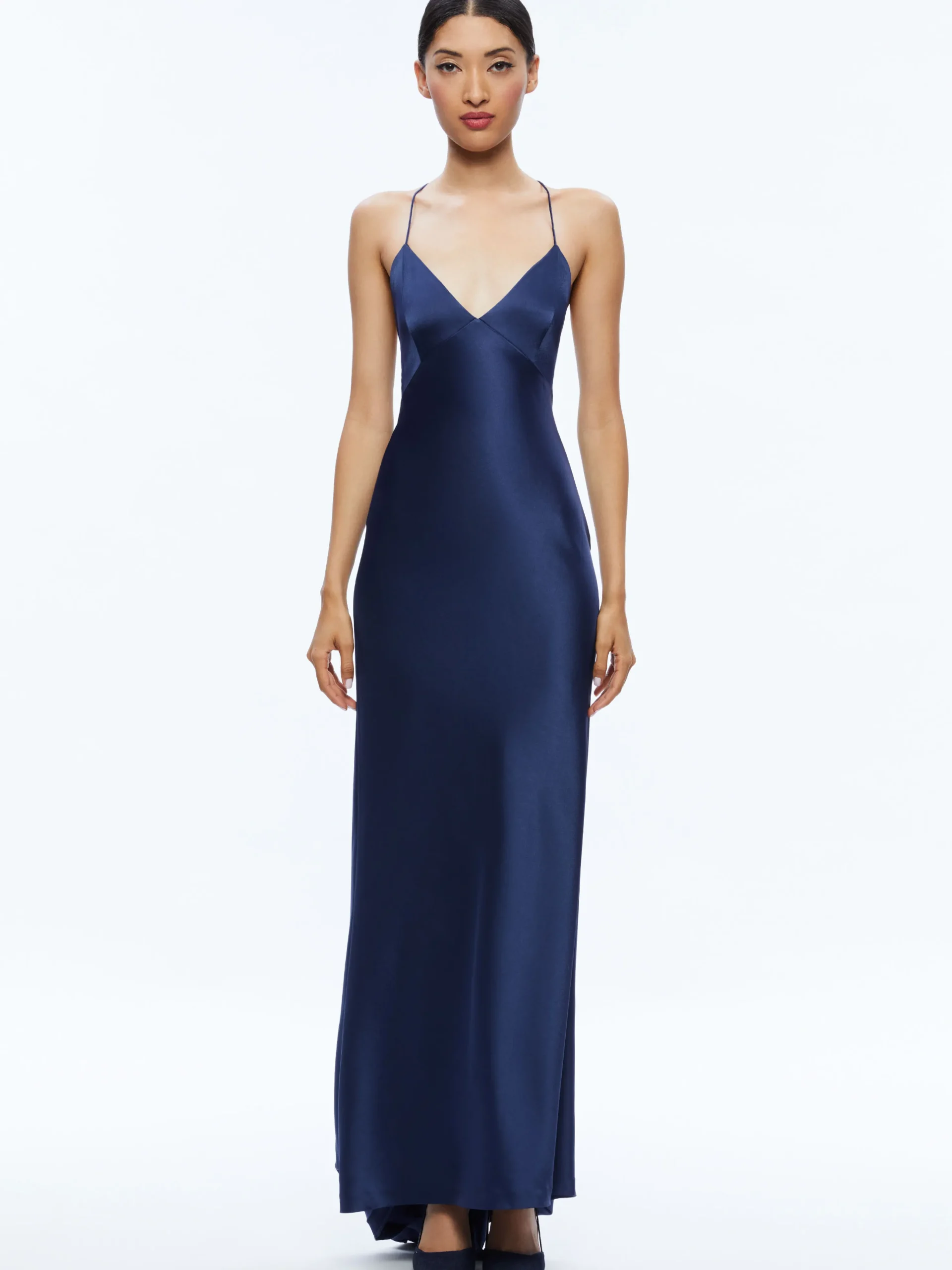MONTANA LACE UP BACK MAXI GOWN