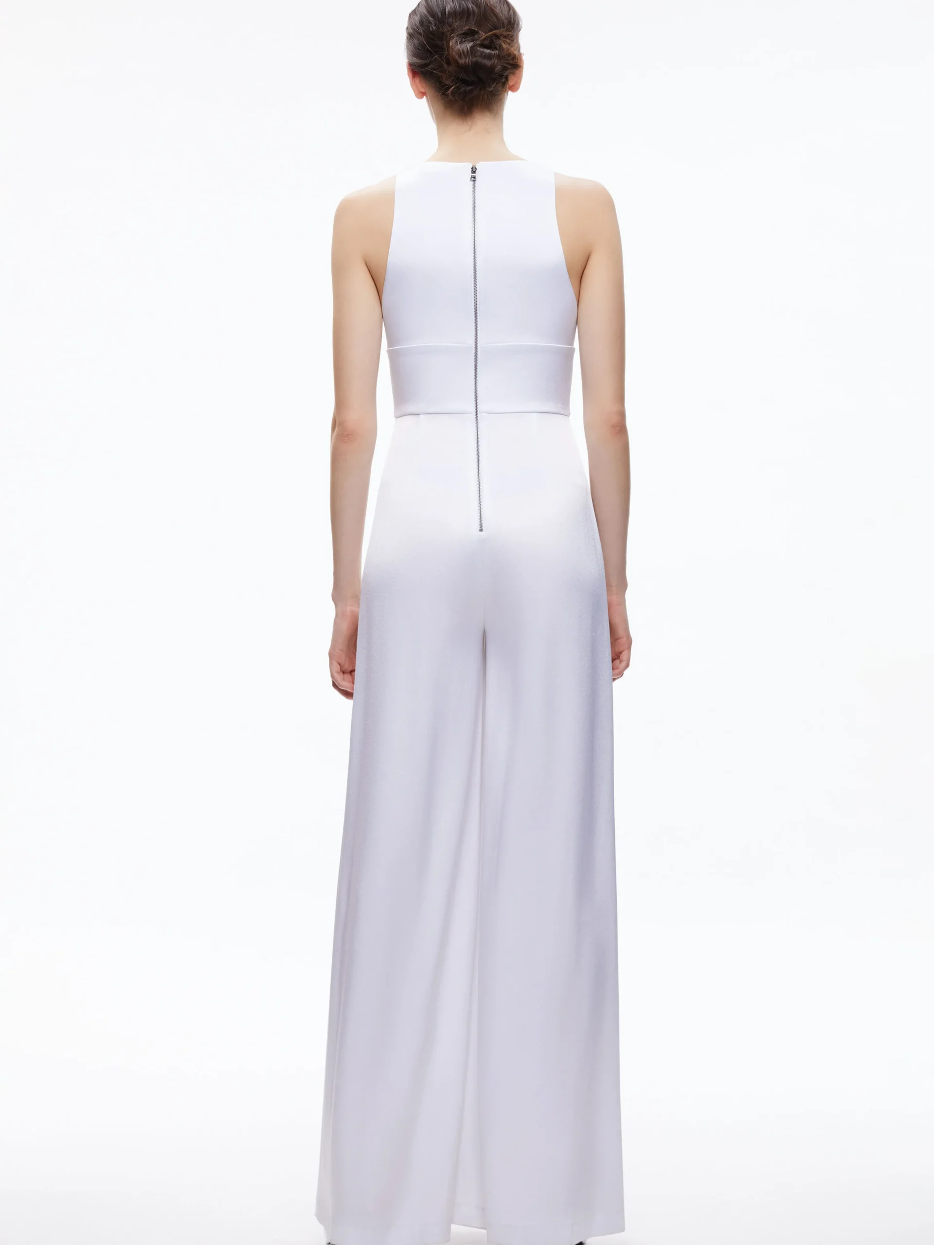 MYRTLE DEEP V-NECK WIDE LEG JUMPSUIT