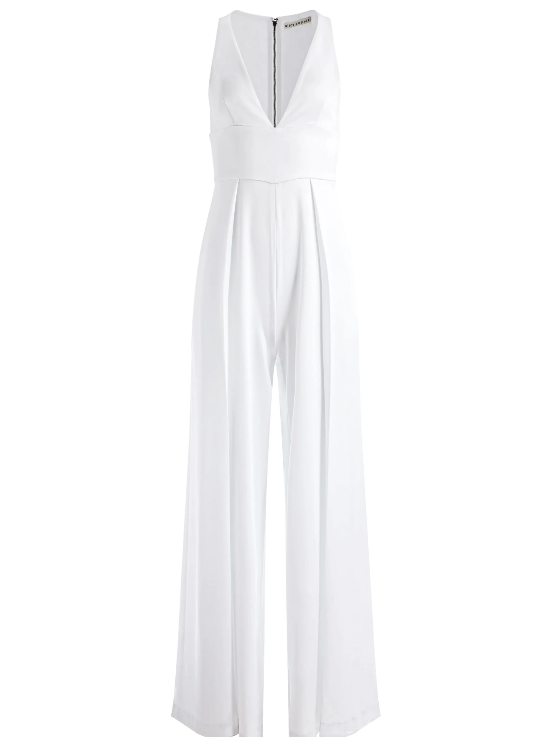 MYRTLE DEEP V-NECK WIDE LEG JUMPSUIT