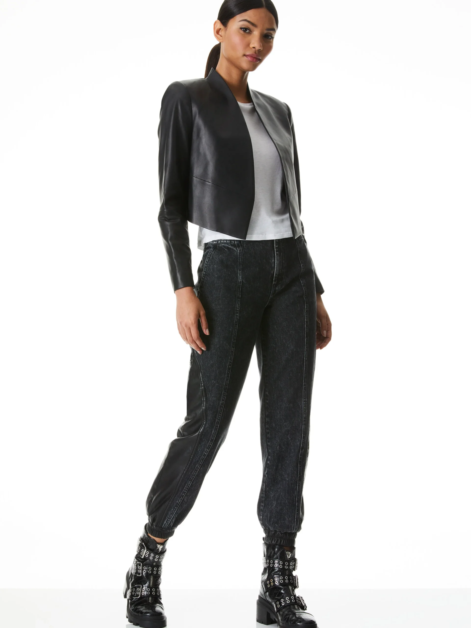 NEW HARVEY LEATHER JACKET