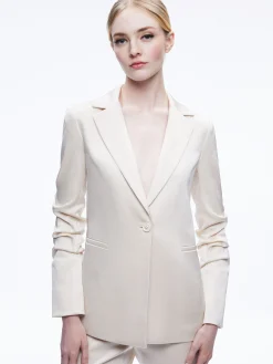 PAILEY FTTED NOTCH COLLAR BLAZER + JESSIE SLIM PANT