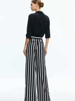 POMPEY HIGH WAISTED PLEATED PANTS