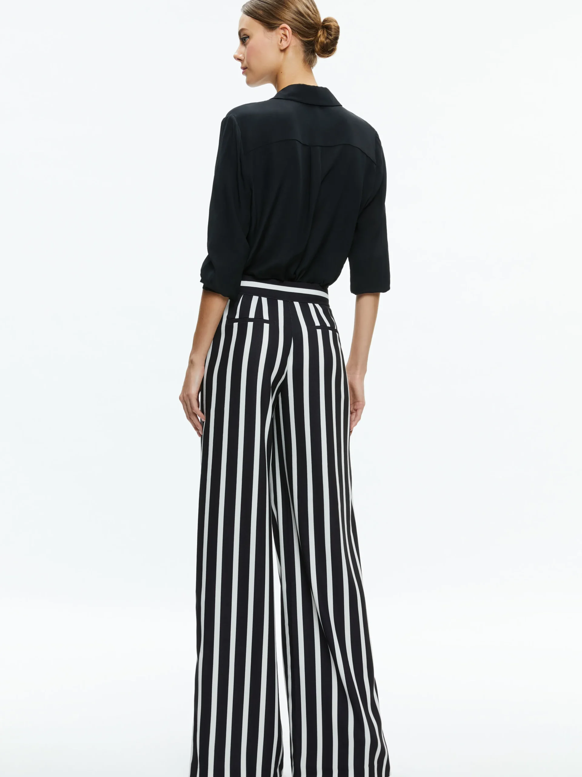 POMPEY HIGH WAISTED PLEATED PANTS