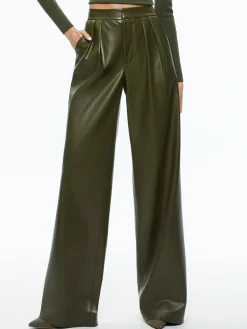 POMPEY VEGAN LEATHER PANT