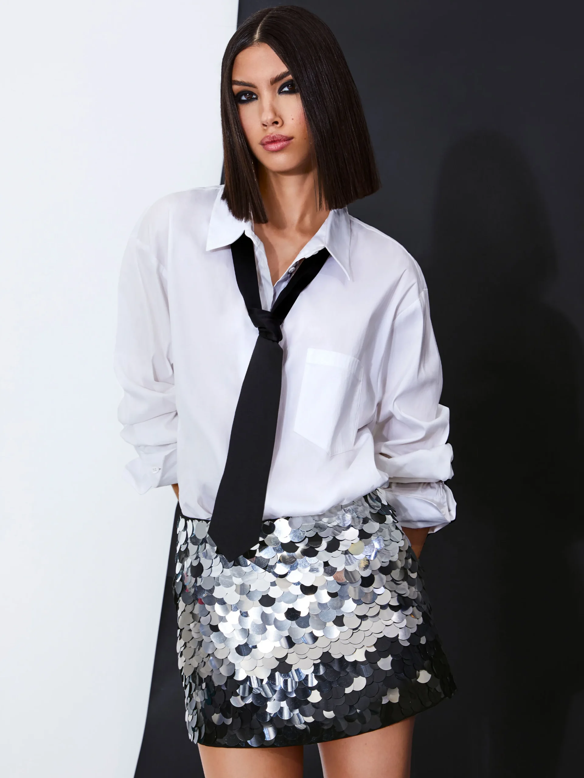 RUBI SEQUIN MINI SKIRT