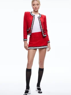 RUBI TWEED MINI SKIRT