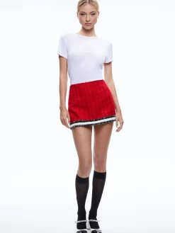 RUBI TWEED MINI SKIRT