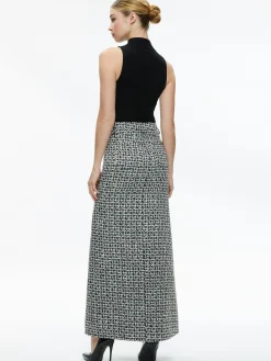 RYE TWEED MAXI SKIRT