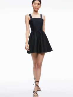 SAIGE TIE BACK MINI DRESS