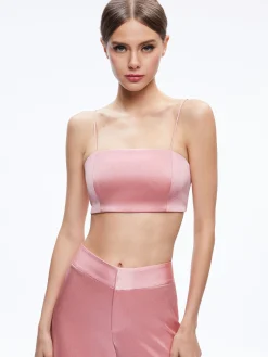 SASHA THIN STRAP CROP TOP