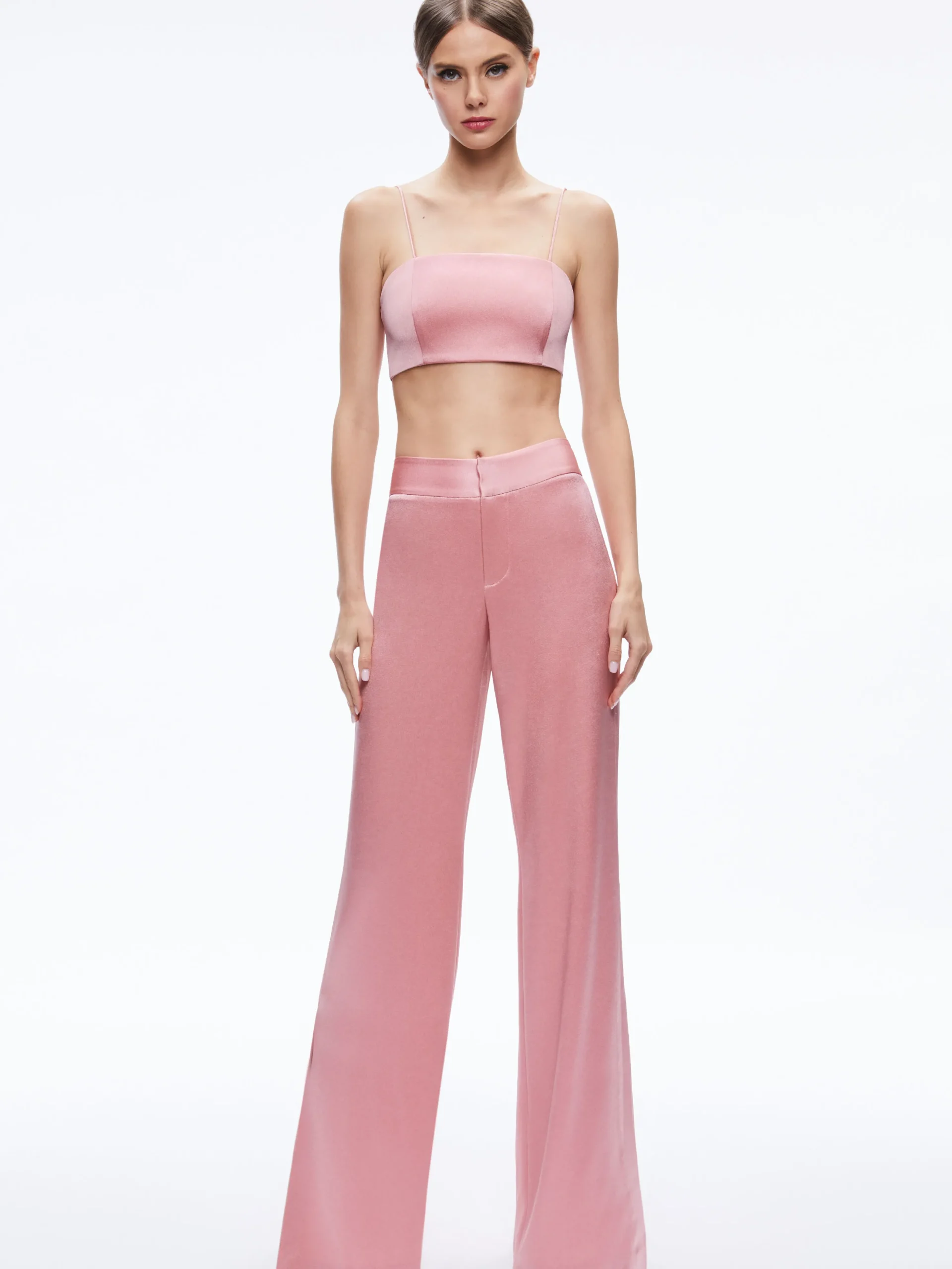 SASHA THIN STRAP CROP TOP
