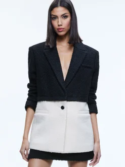 SHAN OVERSIZED TWO-FER BLAZER