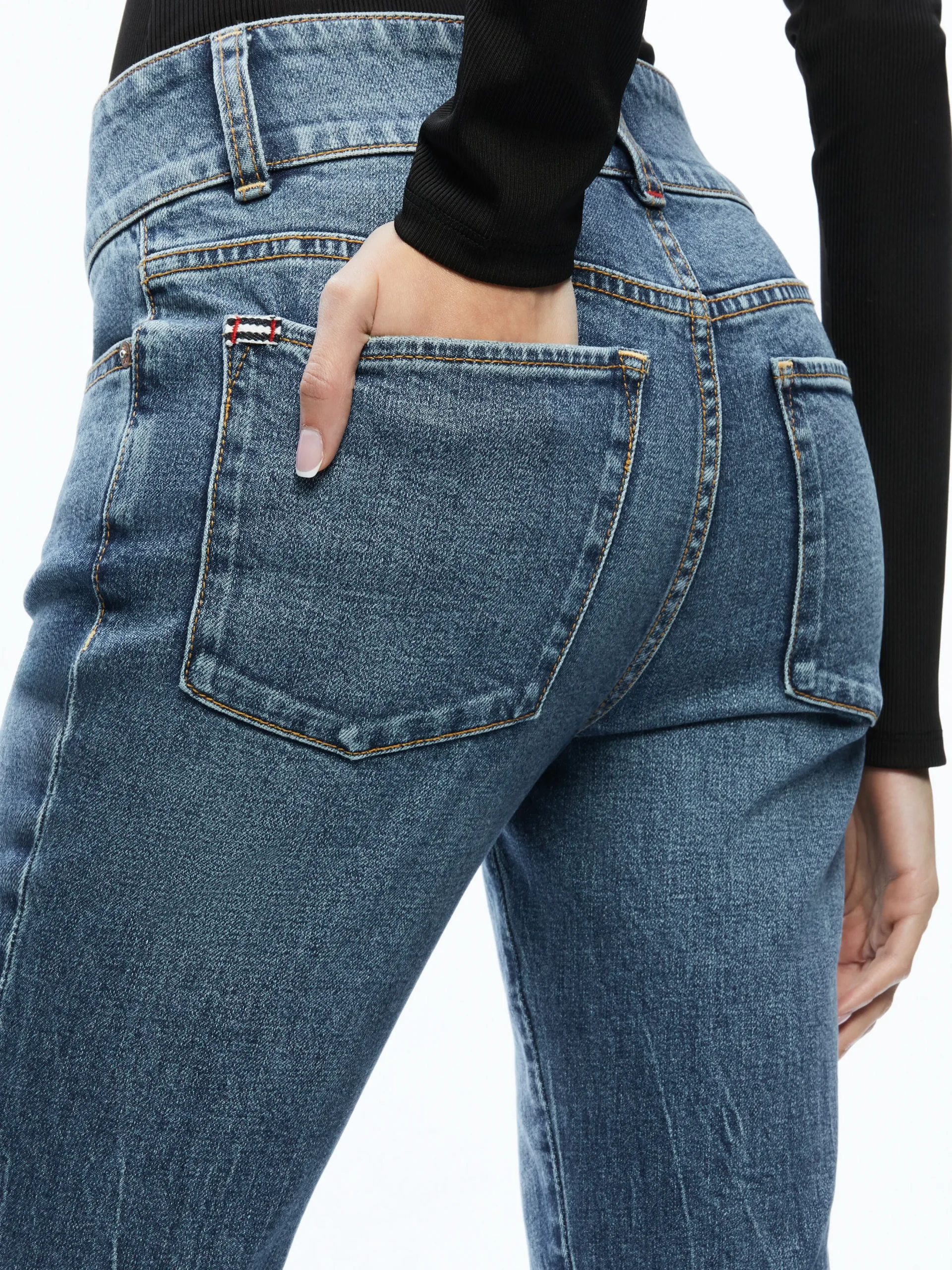 STACEY GODET BELL FLARE JEAN