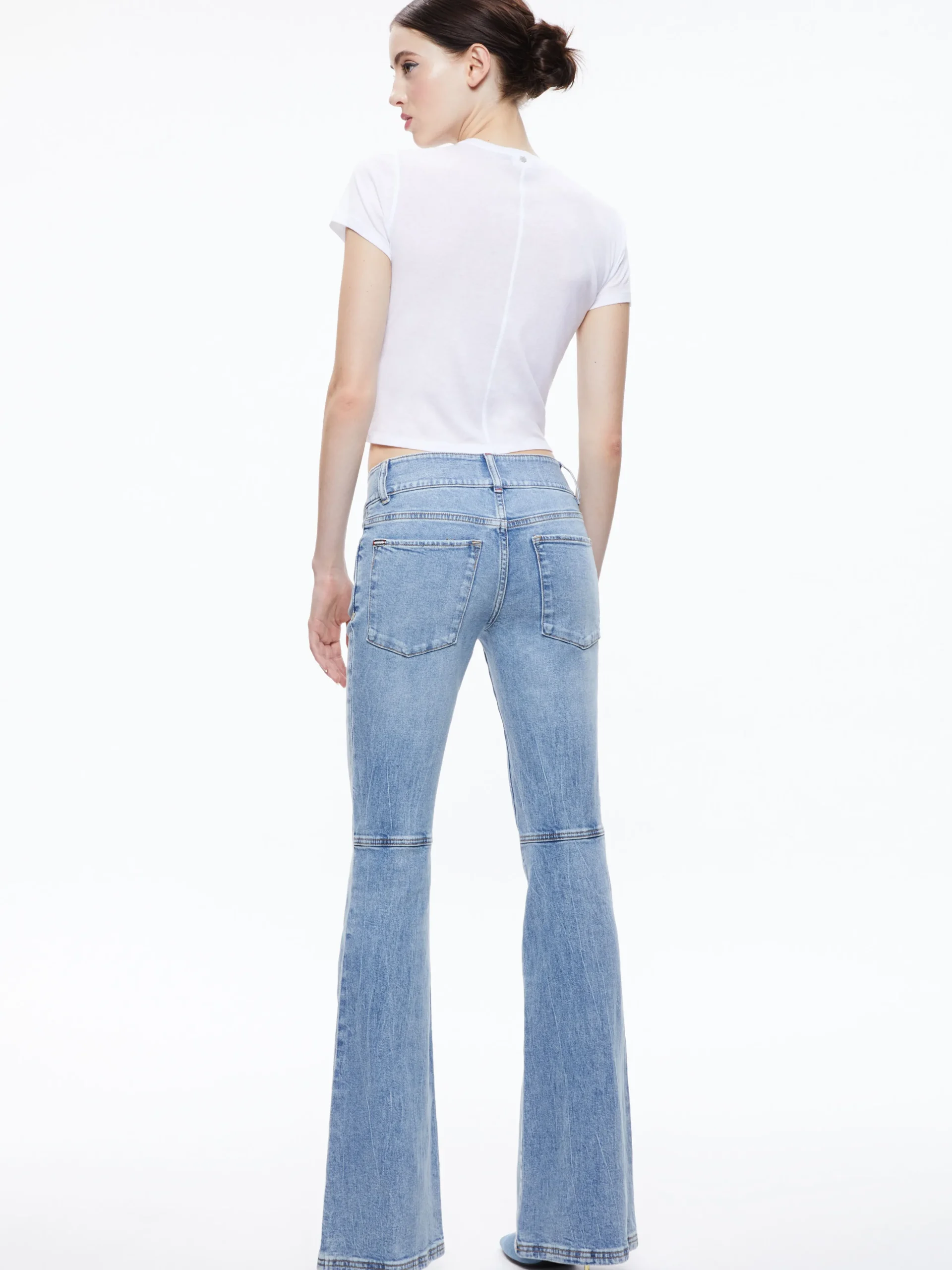 STACEY LOW RISE BELL BOTTOM JEAN