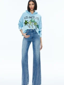 SUNNY BOXY CROPPED HOODIE