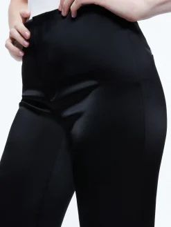 TEENY SATIN BOOTCUT PANT