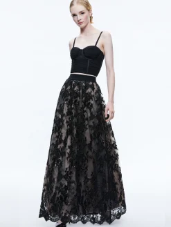TINA EMBELLISHED GOWN SKIRT