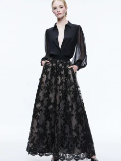 TINA EMBELLISHED GOWN SKIRT