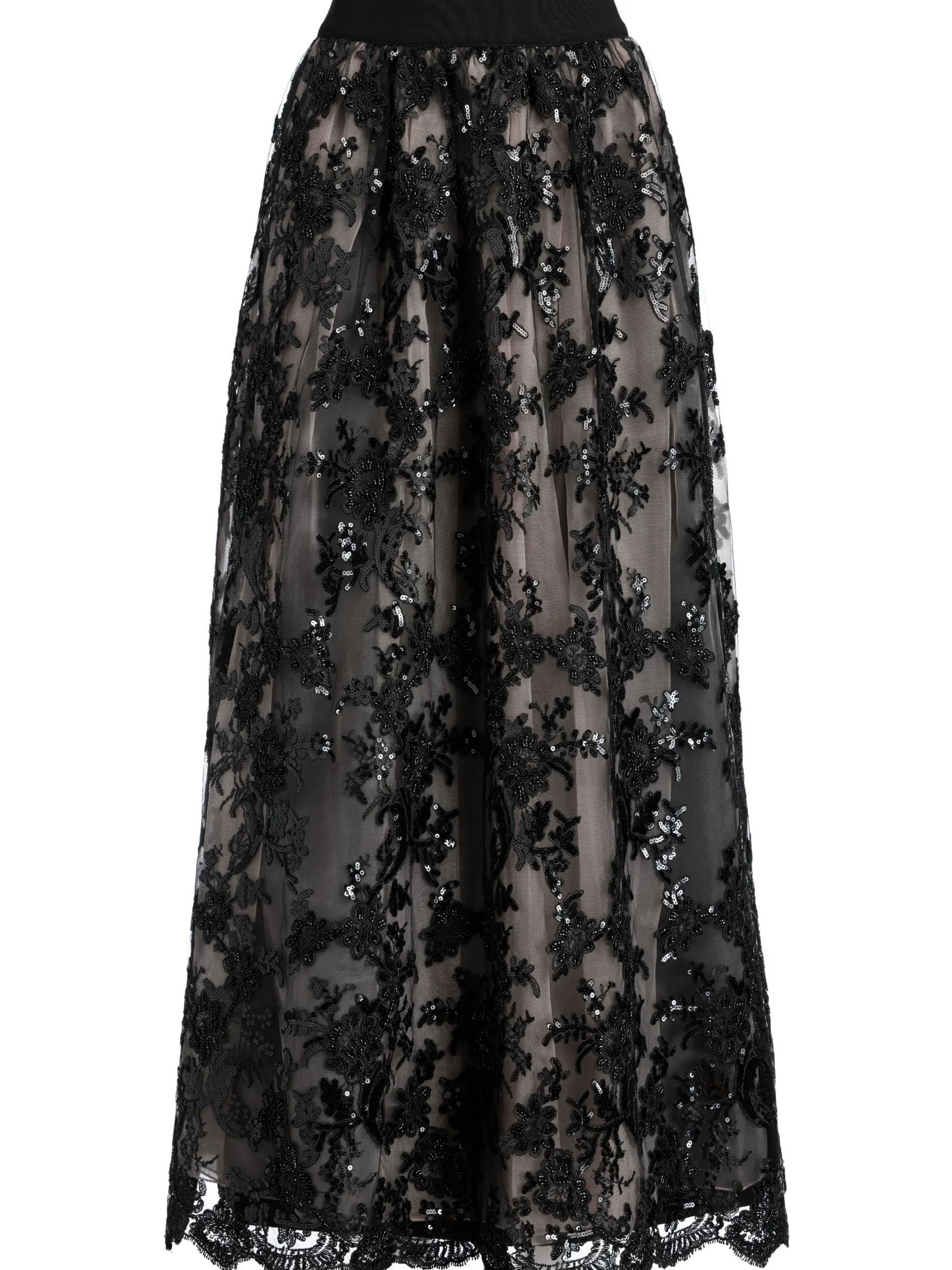 TINA EMBELLISHED GOWN SKIRT