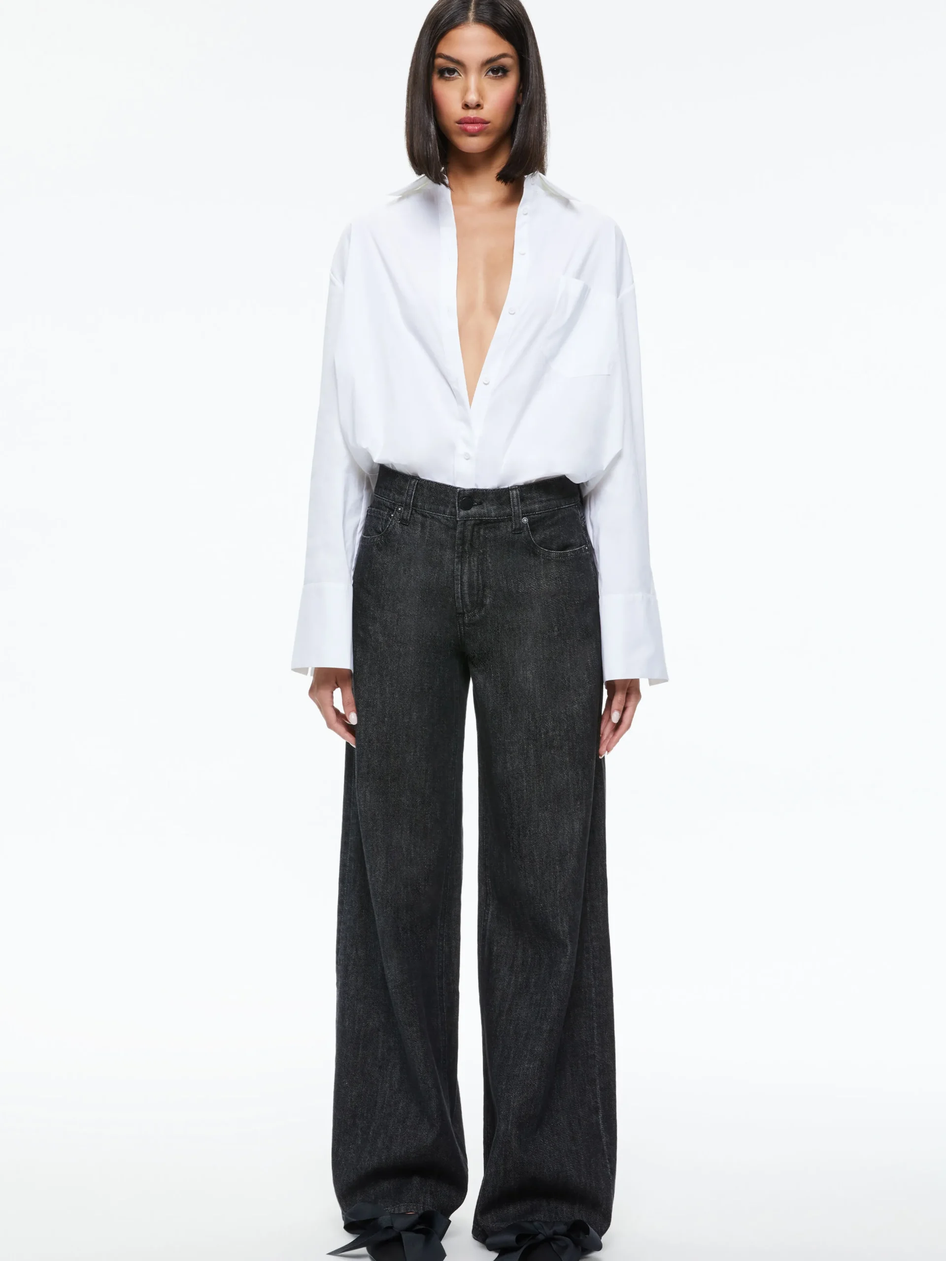 TRISH MID RISE BAGGY JEAN