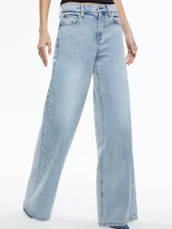 TRISH MID RISE BAGGY JEAN