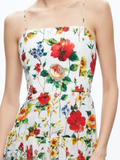 VALENCIA SPAGHETTI STRAP MAXI DRESS