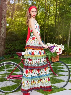 VALENCIA SPAGHETTI STRAP MAXI DRESS