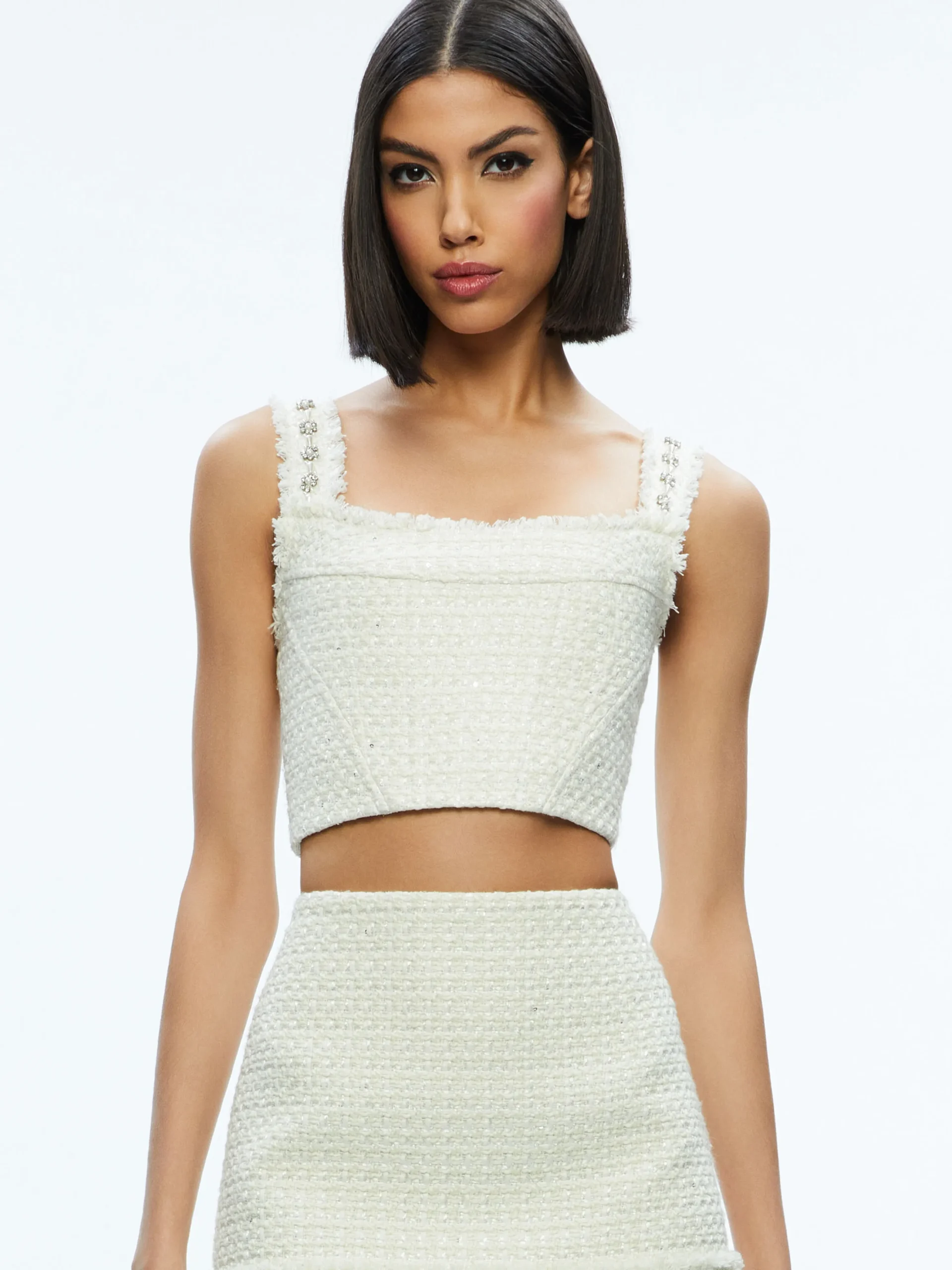 VICENTA EMBELLISHED STRUCTURED CORSET