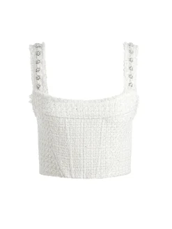 VICENTA EMBELLISHED STRUCTURED CORSET + ECENIA MINI SKIRT