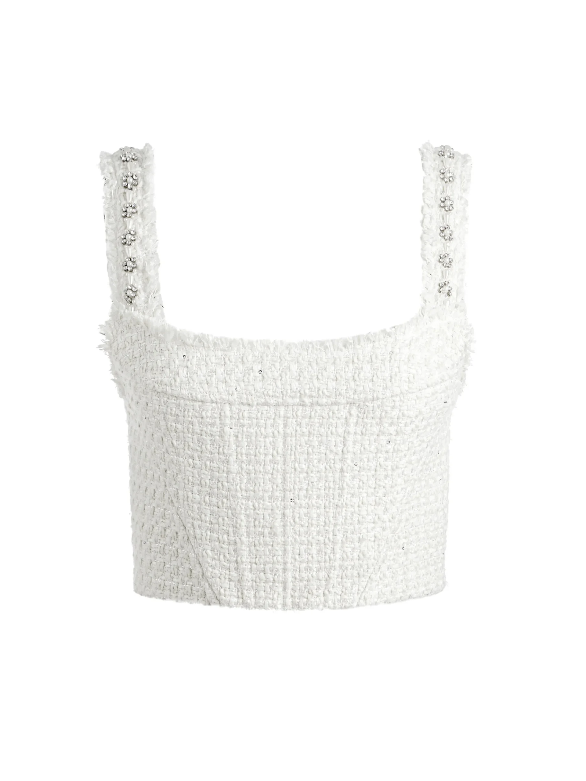 VICENTA EMBELLISHED STRUCTURED CORSET + ECENIA MINI SKIRT