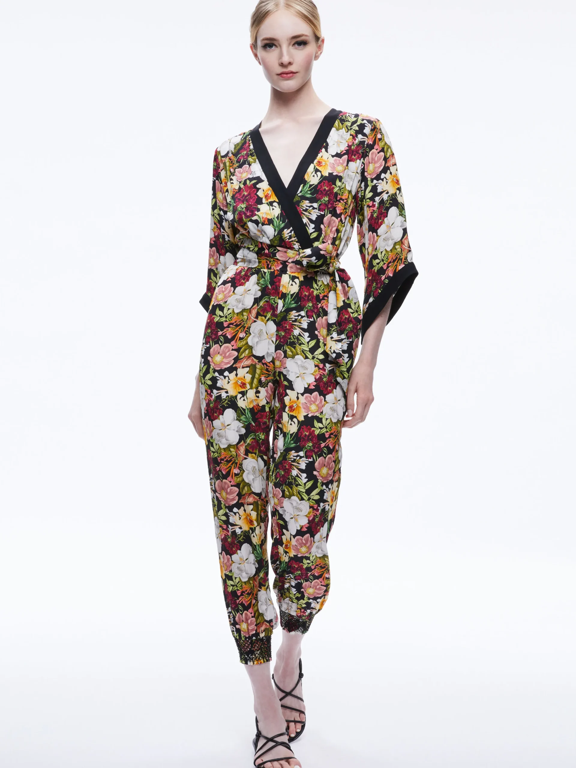 WALDA WRAP FRONT JUMPSUIT