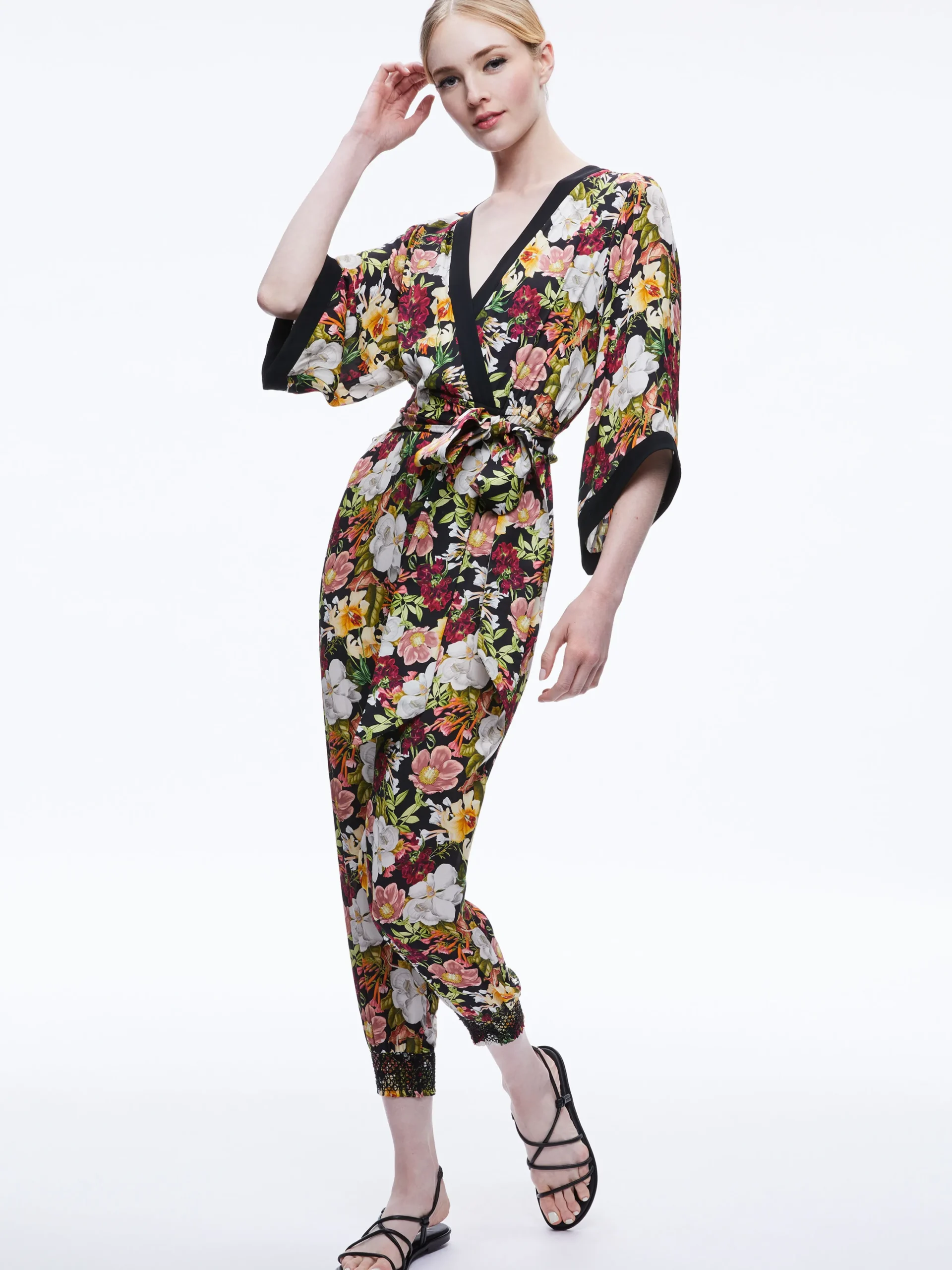 WALDA WRAP FRONT JUMPSUIT