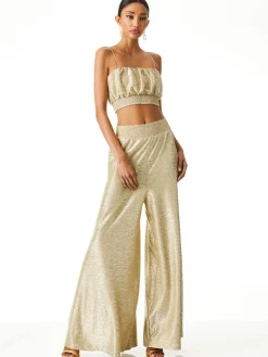 WENDEE RUCHED CROP TOP