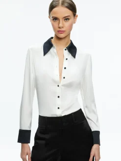 WILLA FITTED PLACKET TOP