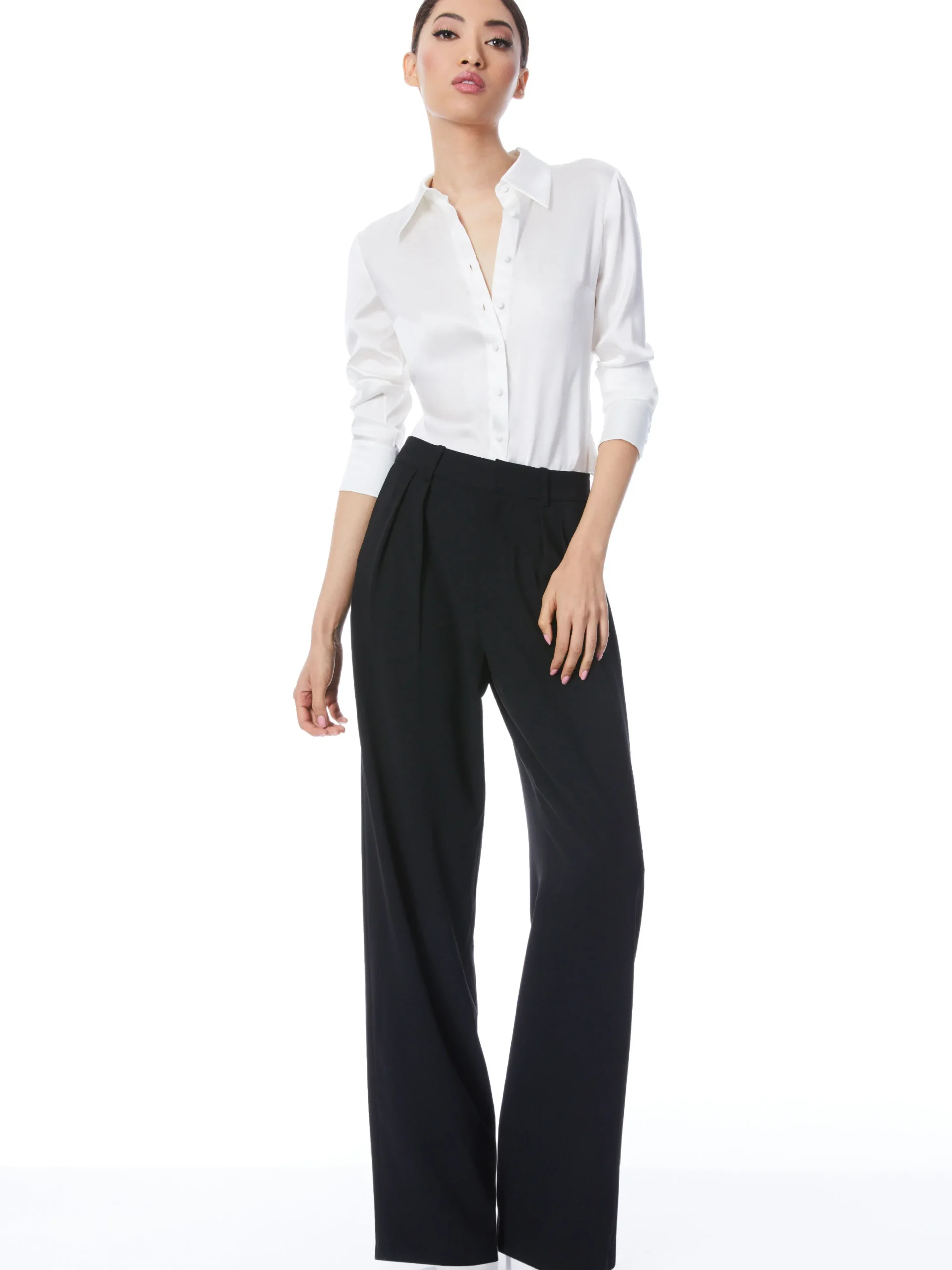 WILLA FITTED PLACKET TOP